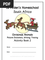 Download Christmas Animal Picture Activity Dictionary Donnette Davis St Aidens Homeschool by Donnette Davis SN524172 doc pdf