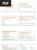 Regular Income Tax: Inclusions in Gross Income