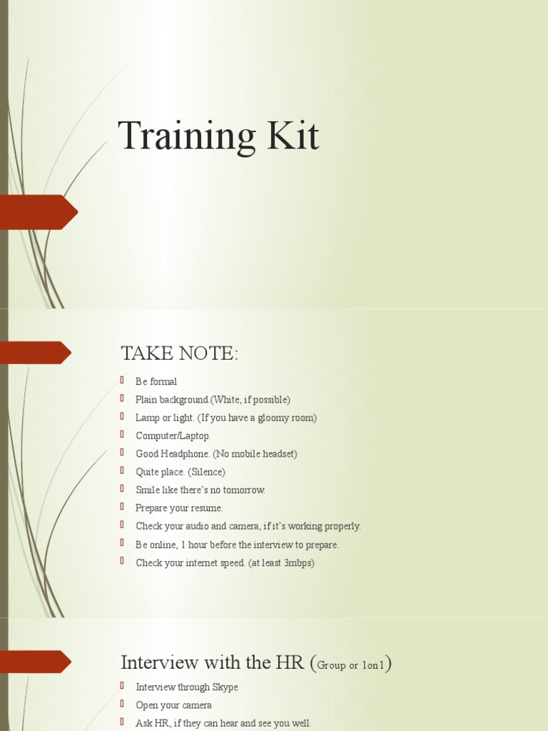 Essential Tips for Online Interview Success | PDF | Cognition ...