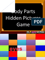 Body Parts Hidden Pictures Game