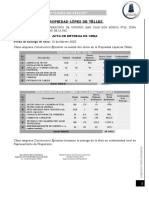 Acta de Entrega de Obra