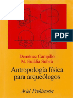 Antropología Física para Arqueólogos by Domènec Campillo M. Eulàlia Subirà