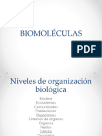 BIOMOLÉCULAS - Conceptos Generales - Biomoléculas Inorgánicas