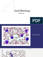 Blood Histology: Biology 1017