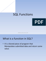SQL Functions