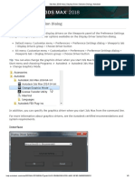 3ds Max 2018 Help - Display Driver Selection Dialog - Autodesk