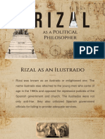 Chapter 19 Rizal As A Political Philospher