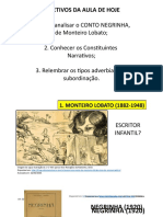 Língua Portuguesa - 3ª Série - Slides Aula 45