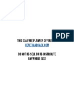 This Is A Free Planner Offered by