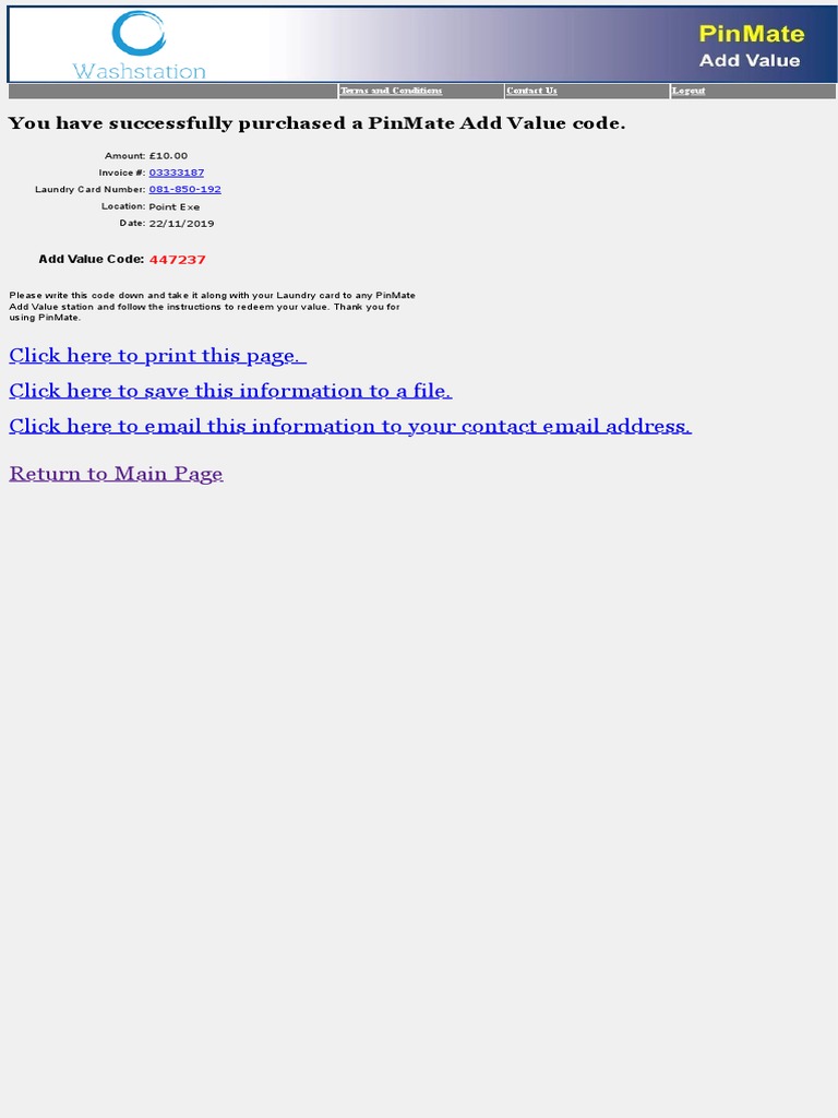 Add Value Confirmation | PDF