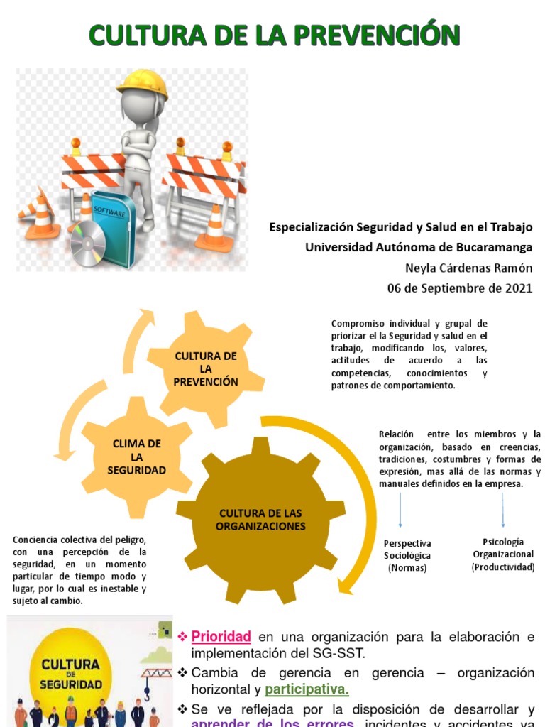 Cultura de Prevención en Seguridad Laboral | PDF | Comportamiento ...