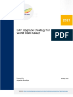 SAP Upgrade Strategy For World Bank Group: Jagadish Shamliya