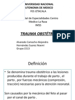 Trauma Obstétrico