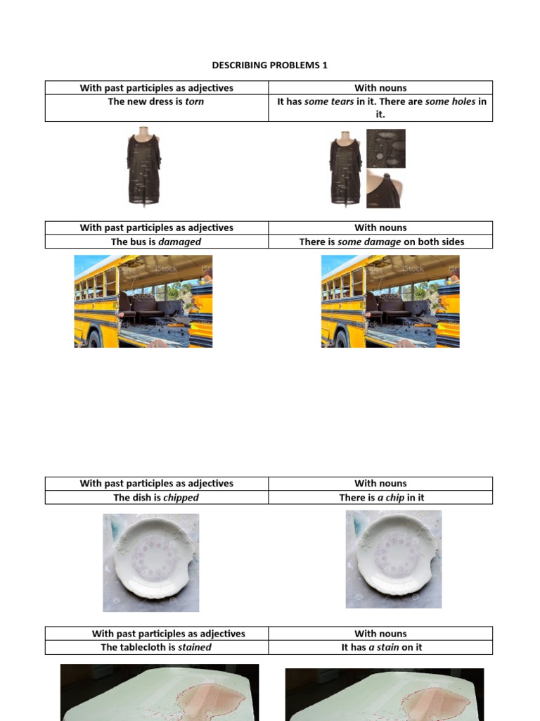 Describing Problems 1 | PDF