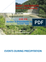 Covenant University: Surface & Groundwater Hydrology