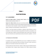 Manejo de equipos de radiodiagnóstico: Electrotécnia y estructura del átomo