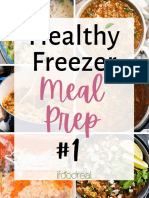 Healthy Freezer Meals 1