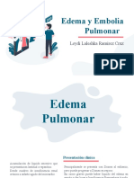 Edema y embolia pulmonar