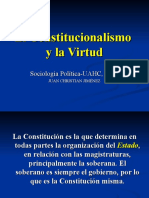 El Constitucionalismo