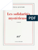 Les Solidarités Mystérieuses by Quignard Pascal z Lib.org