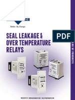 Seal Leakage Over Temperature Relays: Better. by Design