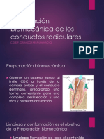 DIAPOSITIVAS Clase 3preparacion Biomecanica de Los Conductos