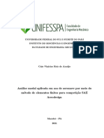 Análise modal de asa de aeronave para competição SAE Aerodesign