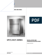 Up (T) /ux (T) Series: Utensil Washing Machines