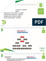 Estructura Organizacional Alqueria GD1