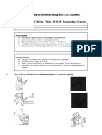 Evaluación de Historia