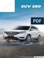 DFSK Suv 580 Ficha Tecnica