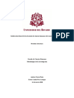 Satisfacción Laboral de Los Docentes de Ciencias Humanas de La Universidad Del Rosario