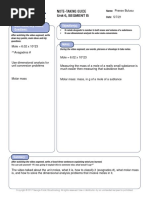 Note-Taking Guide: Unit 6, Segment B