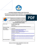 Lap Monev Lokakarya-3 PGP Akt.2 Kelas 14 Dan 15