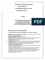 Jesús Villamizar Ficha 2342460 Fidelizar Cliente