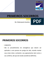 Primeiros socorros: procedimentos de emergência