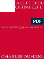 Die Macht Der Gewohnheit Warum Wir Tun, Was Wir Tun (German Edition) by Charles Duhigg (Duhigg, Charles)