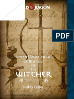 Old Dragon -The Witcher Inventário