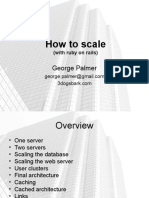 How To Scale: George Palmer