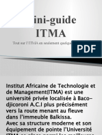 presentation ITMA-Bambo koité