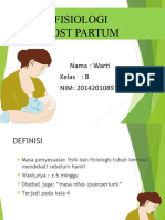 Fisiologi Post Partum