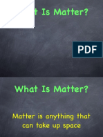 What Is Matter?