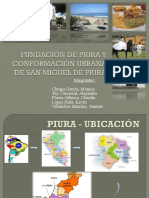 Fundación de Piura y Conformación Urbana