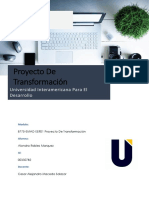 Proyecto de Transformacion