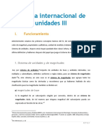 Sistema Internacional de Unidades III