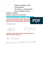 Atividade - Física 3 - Luiz Gustavo Ferreira Galdino