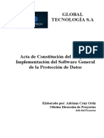 Acta de Constitucion Proyecto Gestion