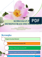 Kebijakan Program Demonstrasi Imunisasi HPV Makassar