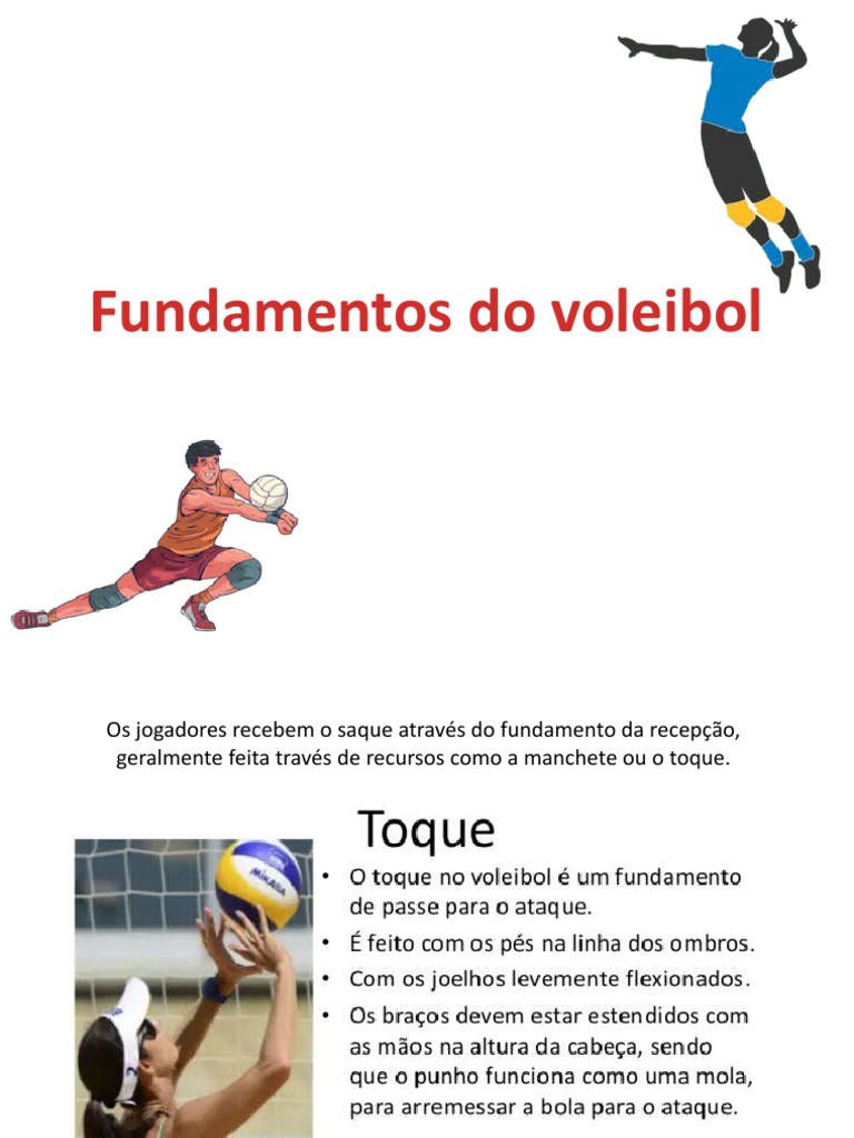 Fundamentos do Voleibol: Recepção e Ataque | PDF