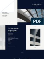 Dark Blue and White Corporate Business Presentation